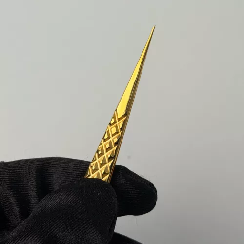 ELENA 24K GOLD Straight - Isolation Lash Tweezers