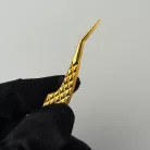 SPECTRA - 24K GOLD - hajlított izoláló szempillacsipesz