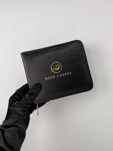 Csipesztartó táska - 10 db - Fekete