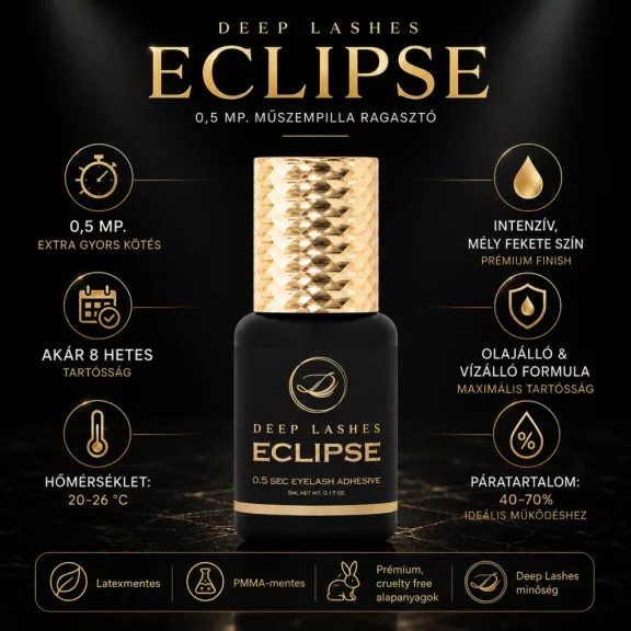 ECLIPSE 0.5s Black Lash Adhesive