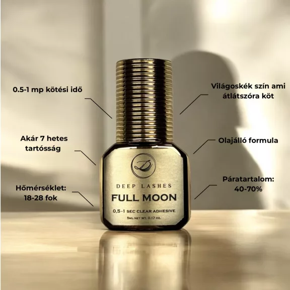 FULL MOON 0.5-1s Clear Lash Adhesive