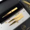 24K Gold Brow Tweezers - Pointed Tip