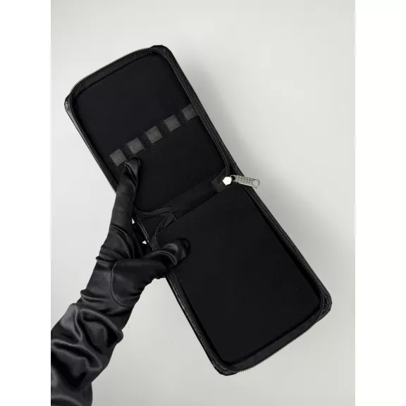 10-Slot Tweezer Case - Black