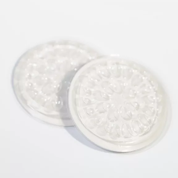 Self-Adhesive Crescent Glue Holder