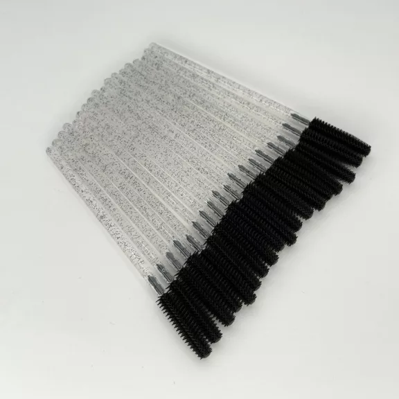 Silicone Lash Brush - Black / Pink