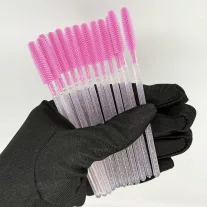 Silicone Lash Brush - Black / Pink