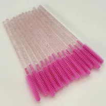 Silicone Lash Brush - Black / Pink