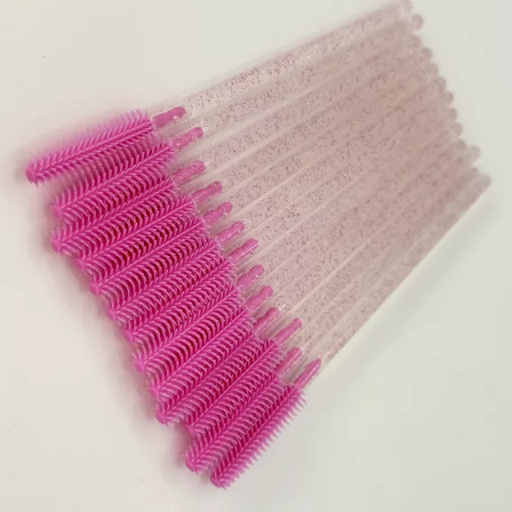 Silicone Lash Brush - Black / Pink