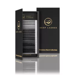   Deep Lashes Glitter Silver - MIX • 0.07 - Lash Extensions - Limited Edition