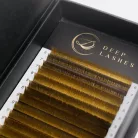 Deep Lashes Glitter Gold - MIX • 0.07 - Lash Extensions - Limited Edition