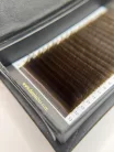 20 Rows - MIX • Dark Chocolate • 0.07 - Brown Eyelash Extensions