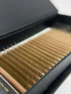 20 Rows - MIX • Light Brown • M Curl • 0.07 - Brown Lash Extensions
