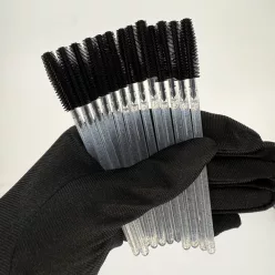 Silicone Lash Brush – Black / Pink