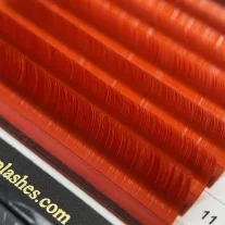 Colored Lash Extensions